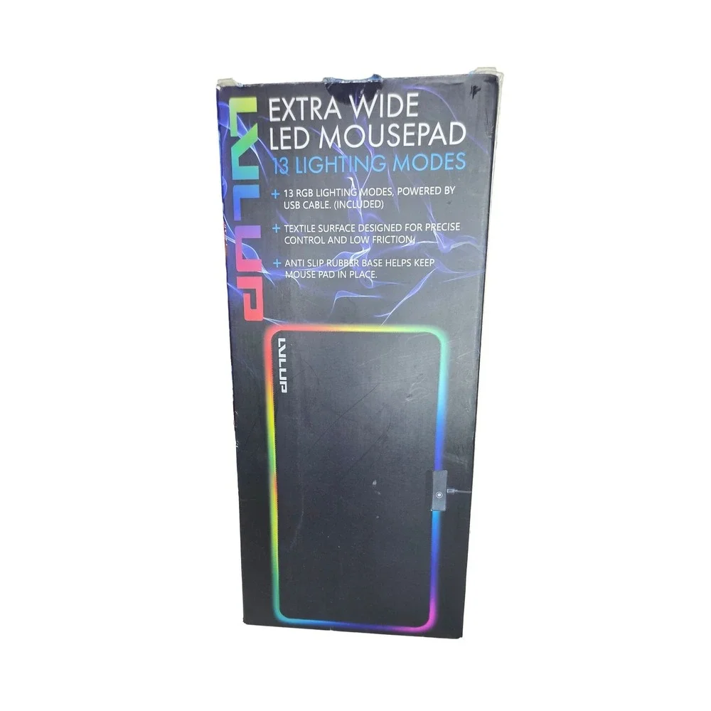 XL RGB Gaming Mouse Pad 31 x 11.5in 13 Light Modes